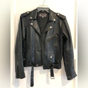 Vintage Leather motorcycle Jacket
